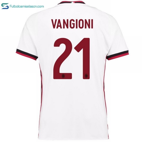 Camiseta Milan 2ª Vangioni 2017/18